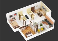 2 Bhk Floor Plan With Dimensions