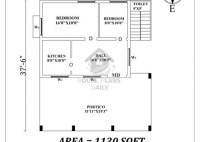 2 Bhk House Plan As Per Vastu