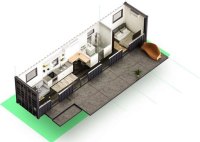 Container Home Floor Plan