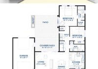 Contemporary Open Floor House Plans