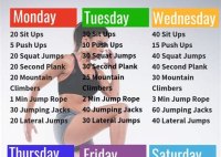 Free 8 Week Home Workout Plan