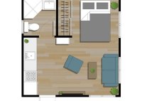 Guest Cottage Casita Floor Plans