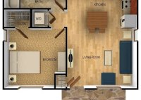 Guest Cottage Casita Floor Plans