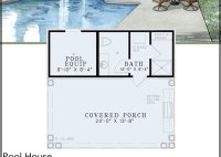Pool House Floor Plans With Garage