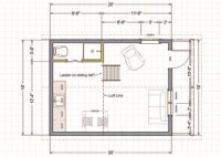 Small Off Grid Cabin Floor Plans
