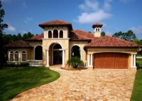 Tuscan Style Villa House Plans With Garage