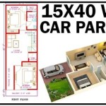 15 X 40 Duplex House Plans