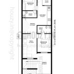 20 X 60 West Facing House Plans