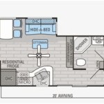 3 Bedroom Travel Trailer Floor Plan