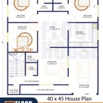 40 X 45 House Plans