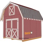 Free Gambrel Roof Shed Plans
