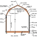 Free Gambrel Roof Storage Shed Plans