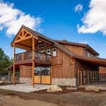House Plans With Attached Horse Barn