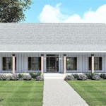 Single Roof Line House Plans
