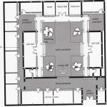 Traditional Chinese Courtyard House Floor Plan