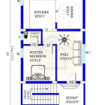 20 X 40 House Plans South Facing