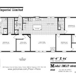 20 X 60 Mobile Home Floor Plans