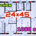 24 X 45 House Plans