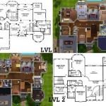 Sims 3 House Plans Mansion Blueprints