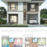 Two Story Small House Plans Sri Lanka